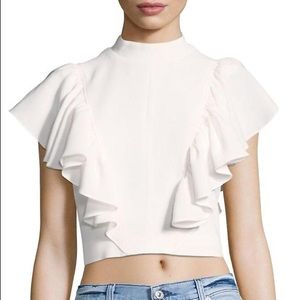 Cinq à sept crop top